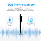 Q9 AI Intelligent High-definition Noise Reduction Conference Recording Pen Voice Control Recorder, 4GB, 8GB, 16GB, 32GB