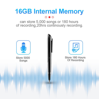 Q9 AI Intelligent High-definition Noise Reduction Conference Recording Pen Voice Control Recorder, 4GB, 8GB, 16GB, 32GB
