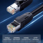UGREEN CAT8 Ethernet Network LAN Cable, 1m, 1.5m, 2m, 3m, 5m, 8m, 10m