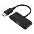 D45 3 in 1 HDMI to HDMI + VGA + 3.5 Audio Converter Cable, D45