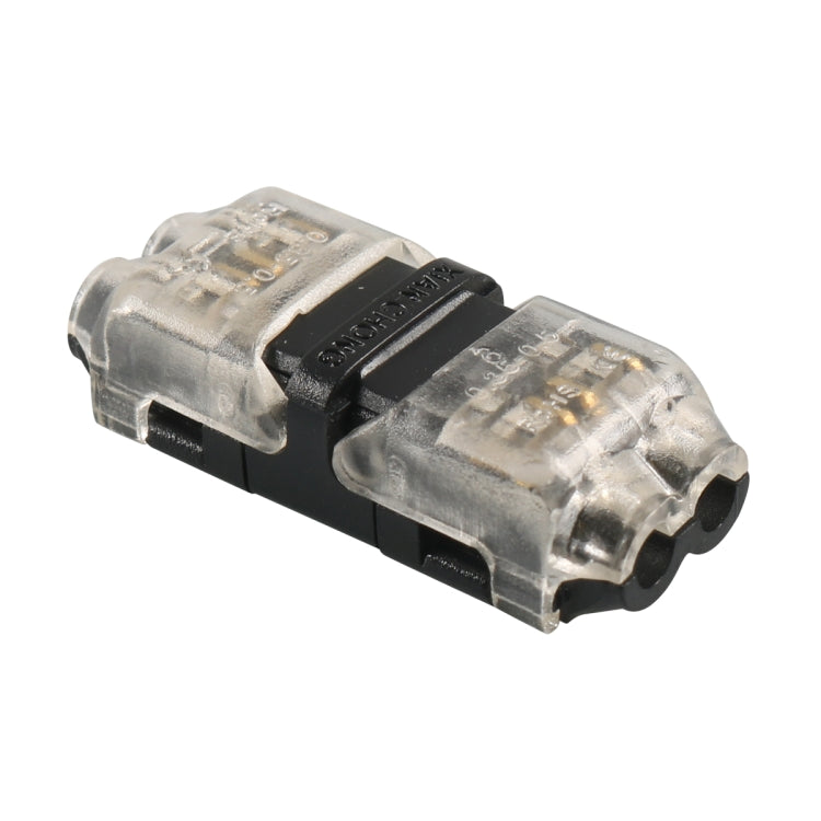 A6537 30 in 1 Car T-type + H-typeTransparent Stripping-free Terminal Block, 30 in 1