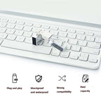 Crystal Flash Light Emitting USB 2.0 Flash Drive Car Music USB Flash Drive, 8GB, 16GB, 32GB, 64GB