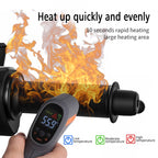 ZH-974D1 3-level Temperature Control Motorcycle Hook and Loop Fastener Intelligent Heated Grip, ZH-974D1
