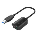 V219A 7.1 Channel Audio Conversion USB External Sound Card, V219A