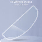 Visor Anti-fog PC Shield Helmet Lens Film, 26.5 x 8.5cm, 26.5 x 8.0cm, 25.0 x 9.0cm