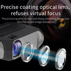 T7i 720P 200 ANSI Portable Home Theater LED HD Digital Projector, Basic Version,, Basic Version,UK Plug, Basic Version,AU Plug, Basic Version,US Plug, Basic Version,EU Plug