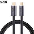 20Gbps USB 3.2 USB-C / Type-C Male to USB-C / Type-C Male Braided Data Cable, 0.5m, 1m, 1.5m, 2m, 3m