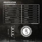 NORTH EDGE APACHE-46 Outdoor Waterproof Men Multifunction Digital Smart Sports Watch, Nylon Strap