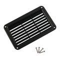 193x122mm RV / Bus Oblique Louver Outlet Panel with Screws, A6789
