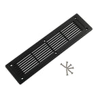 300x80mm RV / Bus Straight Louver Vent with Screws, A6793