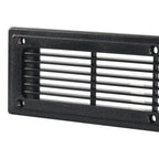 300x80mm RV / Bus Straight Louver Vent with Screws, A6793