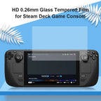 50 PCS 0.26mm 9H 2.5D Tempered Glass Film, For Deck Game Console (50 PCS)
