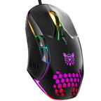 ONIKUMA CW902 RGB Lighting Wired Mouse, CW902 Wired Mouse(Peach), CW902 Wired Mouse(Pink), CW902 Wired Mouse(White), CW902 Wired Mouse(Black), CW902 Wired Mouse(Red Orange Green)