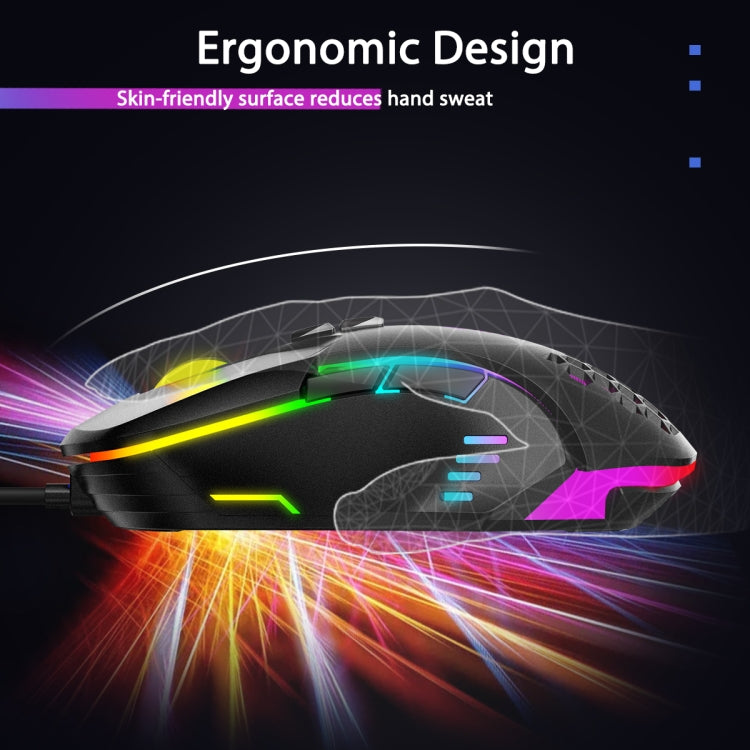 ONIKUMA CW902 RGB Lighting Wired Mouse, CW902 Wired Mouse(Peach), CW902 Wired Mouse(Pink), CW902 Wired Mouse(White), CW902 Wired Mouse(Black), CW902 Wired Mouse(Red Orange Green)