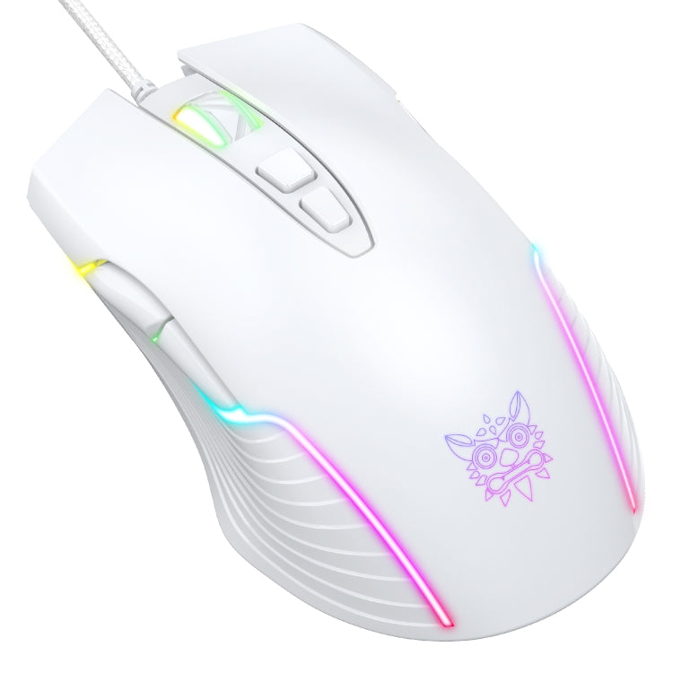 ONIKUMA CW905 RGB Lighting Wired Mouse, CW905 Wired Mouse(White), CW905 Wired Mouse(Pink), CW905 Wired Mouse(Black), CW905 Wired Mouse(Peach), CW905 Wired Mouse(Red Orange Green), CW905 Wired Mouse(Purple)