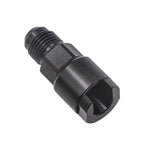 HF072-BK LS LS1 LS3 Fuel Rail Quick Connect Fitting Line Adapter 6AN 3/8 Tube, 3/8 Tube