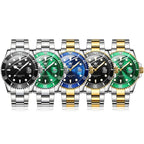 OLEVS 5885 Men Fashion Waterproof Luminous Quartz Watch, EDA00268001C, EDA00268001D, EDA00268001E, EDA00268001A, EDA00268001B