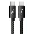 PD 100W USB-C / Type-C to USB-C / Type-C Thunderbolt 4 Full-function Data Cable, 0.5m, 1m, 1.5m, 2m