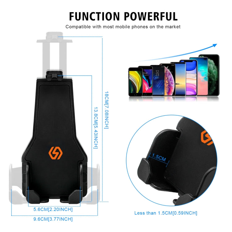 CS-1287A1 Motorcycle Bike Triangle Fixed Mobile Phone Holder, CS-1287A1