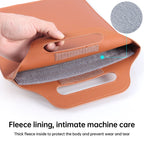 Multifunctional Mouse Pad Stand Handheld Laptop Bag, 12 inch, 13 inch, 15 inch