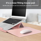 Multifunctional Mouse Pad Stand Handheld Laptop Bag, 12 inch, 13 inch, 15 inch