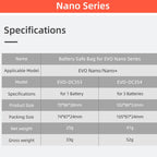 Sunnylife EVO-DC354 3 in 1 Battery Explosion-proof Bag for EVO Nano, EVO-DC354