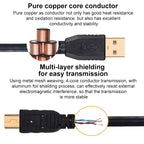 Mini 5 Pin to USB 2.0 Camera Extension Data Cable, 10m, 12m, 15m, 20m