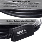 Mini 5 Pin to USB 2.0 Camera Extension Data Cable, 1.5m, 2m, 3m, 5m