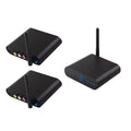 Measy AV530-2 5.8GHz Wireless Audio / Video Transmitter + 2 Receiver, Transmission Distance: 300m,, Black EU Plug, Black AU Plug, Black UK Plug, Silver UK Plug, Silver AU Plug, Silver EU Plug