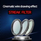 JSR Starlight Drawing Camera Lens Filter, 37mm, 43mm, 46mm, 49mm, 52mm, 55mm, 58mm, 62mm, 67mm, 72mm, 77mm, 82mm, 86mm, 95mm, 105mm