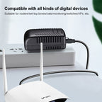Router AP Wireless POE / LAD Power Adapter, 48V 0.5A, 12V 1A, 12V 2A, 15V 1A, 24V 1A