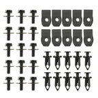 35 in 1 Car Hood Fender Bumper Fixing Kit for Infiniti G35 Sedan 2003-2008, A6854