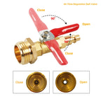 RV Male 1/4 Drain Fitting Adapter with Storage Bag, A6861
