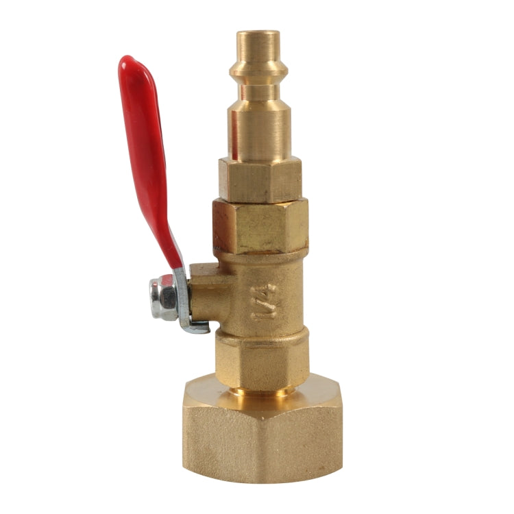 RV Female + Male 1/4 Drain Fitting Adapter with Storage Bag, A6863