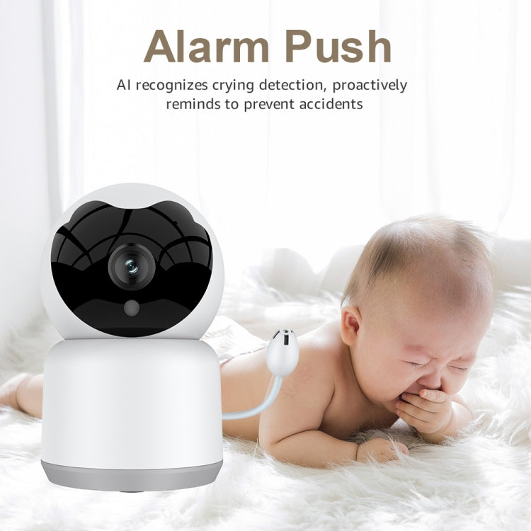 YT51 1920x1080 Home Baby Wireless Camera, Support Infrared Night Vision / Baby Crying Detection,, UK Plug, with Temperature, AU Plug, with Temperature