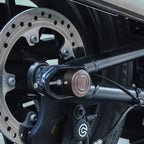 HP-A006 Motorcycle Modified Rear Axle Nut Covers Caps for Harley Sportster S