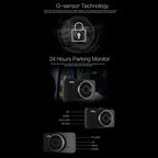 Anytek A78 3 inch Car 1080P HD 170 Degrees Night Vision Driving Recorder, A78