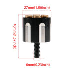 HP-Q094 Motorcycle Retro Modified Rear Seat 6mm Screw for Harley