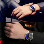 YAZOLE 315 Simple Large Dial Waterproof Sports Quartz Watch