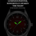 YAZOLE 552 Luminous Pointer Calendar Waterproof Quartz Watch