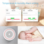 NEO NAS-AB03WT WiFi USB Siren Alarm with Temperature & Humidity Sensor, AB03WT