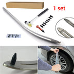 N7 12 in 1 Car Paintless Dent Removal Fender Damage Repair Puller Lifter Arc Crowbar Tools Hook Rods kit, 12 in 1