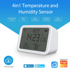 NEO NAS-CW01W WiFi 4 in1 Temperature + Humidity Sensor, CW01W