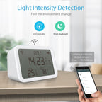 NEO NAS-CW01W WiFi 4 in1 Temperature + Humidity Sensor, CW01W