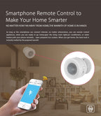 NEO NAS-PD07W WiFi PIR Motion Sensor with Temperature & Humidity Sensor, PD07W