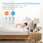 NEO NAS-TH02W WiFi 3 in1 Temperature and Humidity Sensor, TH02W