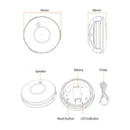 NEO NAS-WS02B ZigBee Water Sensor Flood Sensor, WS02B Flood Sensor