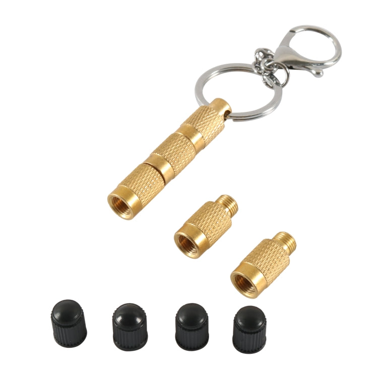 Offroad Vehicles 4 in 1 Brass Tire Deflation Tool Tire Exhaust Valve, A6605