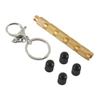 Offroad Vehicles 4 in 1 Brass Tire Deflation Tool Tire Exhaust Valve, A6605