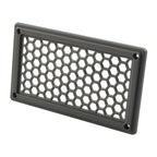 A6790 198x114mm Grey Rectangle Louvered Ventilation Plastic Venting Panel Cover, 198x114mm